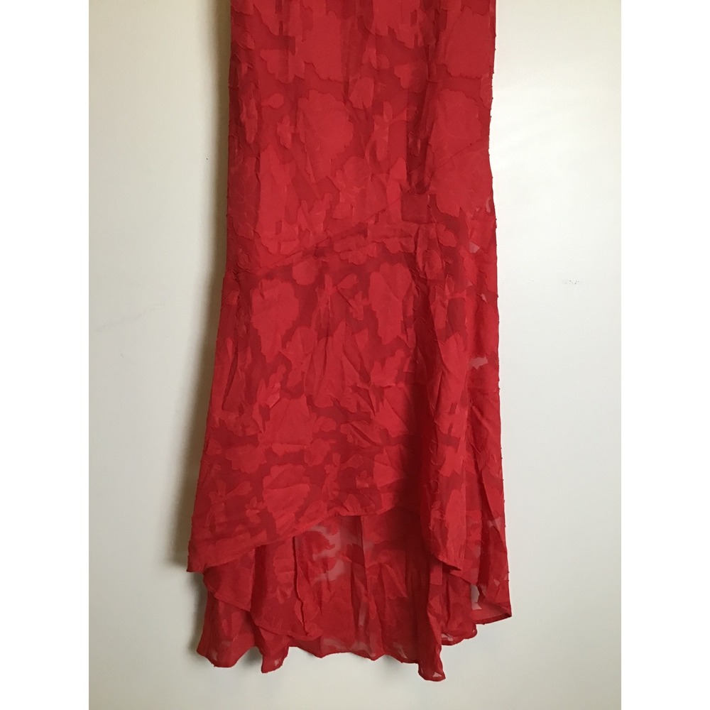 HelloMolly Women's Red Enchanted‎ Empire High-Low Maxi Dress NWT Size 8 - Picture 7 of 15